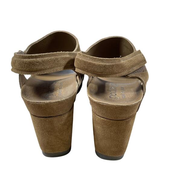 Pedro Garcia Jouri Platform Wedge Suede Sandal Women's Size 39 (US 9) NWOB - Picture 4 of 6